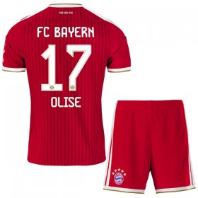 Koszulka FC Bayern Monachium Olise 17 Dziecięcy Domowe 2026-27 Koszulki Piłkarskie Krótki Rękaw