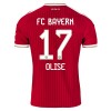 Koszulka FC Bayern Monachium Olise 17 Dziecięcy Domowe 2026-27 Koszulki Piłkarskie Krótki Rękaw