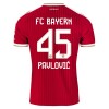 Koszulka FC Bayern Monachium Pavlovic 45 Domowe 2026-27 Koszulki Piłkarskie Krótki Rękaw
