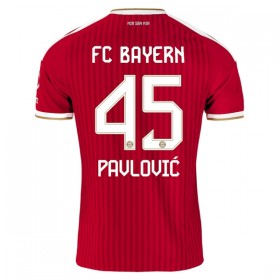 Koszulka FC Bayern Monachium Pavlovic 45 Domowe 2026-27 Koszulki Piłkarskie Krótki Rękaw