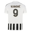 Koszulka Juventus Vlahovic 9 Domowe 2026-27 Koszulki Piłkarskie Krótki Rękaw