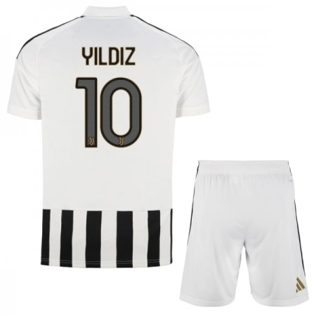 Koszulka Juventus Yildiz 10 Dziecięcy Domowe 2026-27 Koszulki Piłkarskie Krótki Rękaw