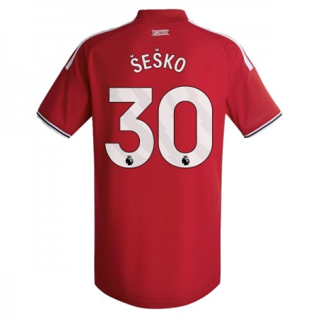 Koszulka Manchester United Sesko 30 Domowe 2026-27 Koszulki Piłkarskie Krótki Rękaw