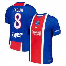 Koszulka Paris Saint-Germain Fabian 8 Domowe 2026-27 Koszulki Piłkarskie Krótki Rękaw