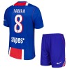 Koszulka Paris Saint-Germain Fabian 8 Dziecięcy Domowe 2026-27 Koszulki Piłkarskie Krótki Rękaw