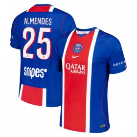 Koszulka Paris Saint-Germain Nuno Mendes 25 Domowe 2026-27 Koszulki Piłkarskie Krótki Rękaw