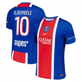 Koszulka Paris Saint-Germain O. Dembele 10 Domowe 2026-27 Koszulki Piłkarskie Krótki Rękaw