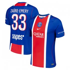 Koszulka Paris Saint-Germain Zaire Emery 33 Domowe 2026-27 Koszulki Piłkarskie Krótki Rękaw