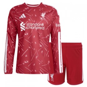 Koszulka Liverpool Dziecięcy Domowe 2026-27 Koszulki Piłkarskie Długi Rękaw