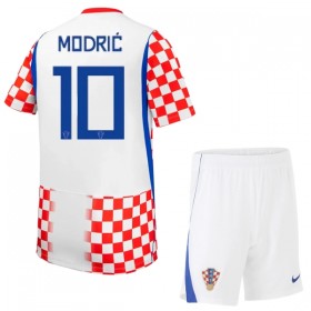 Koszulka Chorwacja Modrić 10 Dziecięcy Domowe MŚ 2026 Koszulki Piłkarskie Krótki Rękaw