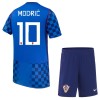 Koszulka Chorwacja Modrić 10 Dziecięcy Wyjazdowe MŚ 2026 Koszulki Piłkarskie Krótki Rękaw