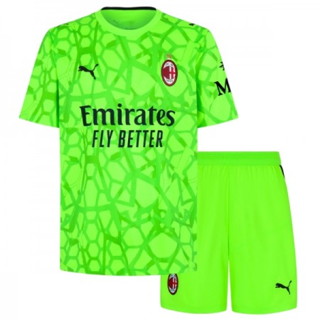 Koszulka AC Milan Bramkarska Dziecięcy Trzeci 2026-27 Koszulki Piłkarskie Krótki Rękaw