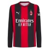 Koszulka AC Milan Domowe 2026-27 Koszulki Piłkarskie Długi Rękaw