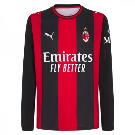 Koszulka AC Milan Domowe 2026-27 Koszulki Piłkarskie Długi Rękaw