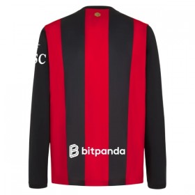 Koszulka AC Milan Domowe 2026-27 Koszulki Piłkarskie Długi Rękaw