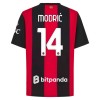 Koszulka AC Milan Modrić 14 Domowe 2026-27 Koszulki Piłkarskie Krótki Rękaw