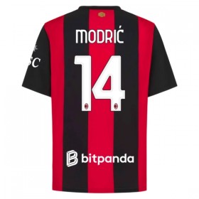 Koszulka AC Milan Modrić 14 Domowe 2026-27 Koszulki Piłkarskie Krótki Rękaw