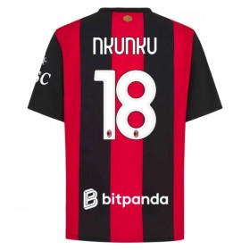 Koszulka AC Milan Nkunku 18 Domowe 2026-27 Koszulki Piłkarskie Krótki Rękaw