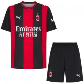 Koszulka AC Milan Pavlovic 31 Dziecięcy Domowe 2026-27 Koszulki Piłkarskie Krótki Rękaw