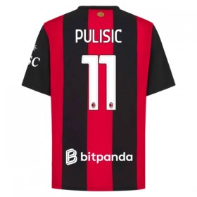 Koszulka AC Milan Pulisic 11 Domowe 2026-27 Koszulki Piłkarskie Krótki Rękaw