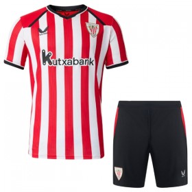Koszulka Athletic Bilbao Dziecięcy Domowe 2026-27 Koszulki Piłkarskie Krótki Rękaw