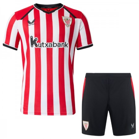 Koszulka Athletic Bilbao Dziecięcy Domowe 2026-27 Koszulki Piłkarskie Krótki Rękaw