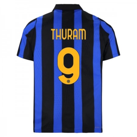 Koszulka Inter Mediolan Thuram 9 Domowe 2026-27 Koszulki Piłkarskie Krótki Rękaw
