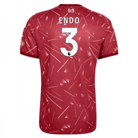 Koszulka Liverpool Endo 3 Domowe 2026-27 Koszulki Piłkarskie Krótki Rękaw