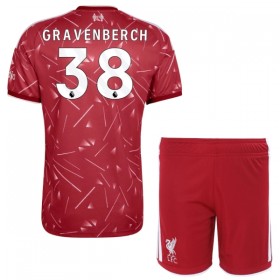 Koszulka Liverpool Gravenberch 38 Dziecięcy Domowe 2026-27 Koszulki Piłkarskie Krótki Rękaw
