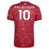 Koszulka Liverpool Mac Allister 10 Dziecięcy Domowe 2026-27 Koszulki Piłkarskie Krótki Rękaw