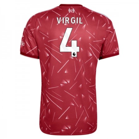 Koszulka Liverpool Virgil 4 Domowe 2026-27 Koszulki Piłkarskie Krótki Rękaw