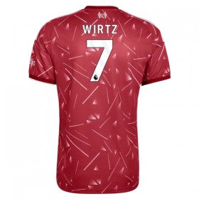 Koszulka Liverpool Wirtz 7 Domowe 2026-27 Koszulki Piłkarskie Krótki Rękaw