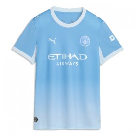 Koszulka Manchester City Damska Domowe 2026-27 Koszulki Piłkarskie Krótki Rękaw