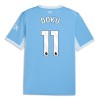 Koszulka Manchester City Doku 11 Domowe 2026-27 Koszulki Piłkarskie Krótki Rękaw