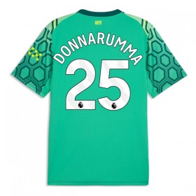 Koszulka Manchester City Donnarumma 25 Bramkarska Domowe 2026-27 Zielony Koszulki Piłkarskie Krótki Rękaw