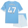 Koszulka Manchester City Foden 47 Dziecięcy Domowe 2026-27 Koszulki Piłkarskie Krótki Rękaw