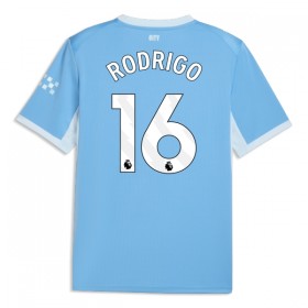 Koszulka Manchester City Rodrigo 16 Domowe 2026-27 Koszulki Piłkarskie Krótki Rękaw