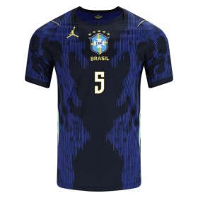 Koszulka Brazylia Casemiro 5 Wyjazdowe MŚ 2026 Koszulki Piłkarskie Krótki Rękaw