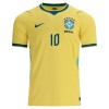 Koszulka Brazylia Neymar JR 10 Domowe MŚ 2026 Koszulki Piłkarskie Krótki Rękaw