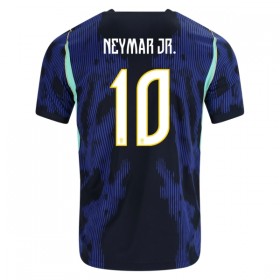 Koszulka Brazylia Neymar JR 10 Wyjazdowe MŚ 2026 Koszulki Piłkarskie Krótki Rękaw