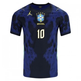 Koszulka Brazylia Neymar JR 10 Wyjazdowe MŚ 2026 Koszulki Piłkarskie Krótki Rękaw