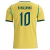 Koszulka Brazylia Ronaldinho 10 Domowe MŚ 2026 Koszulki Piłkarskie Krótki Rękaw