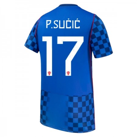 Koszulka Chorwacja P. Sucic 17 Wyjazdowe MŚ 2026 Koszulki Piłkarskie Krótki Rękaw