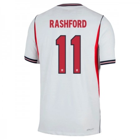 Koszulka Anglia Rashford 11 Domowe MŚ 2026 Koszulki Piłkarskie Krótki Rękaw