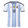 Koszulka Argentyna Maradona 10 Dziecięcy Domowe MŚ 2026 Koszulki Piłkarskie Krótki Rękaw