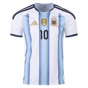 Koszulka Argentyna Maradona 10 Dziecięcy Domowe MŚ 2026 Koszulki Piłkarskie Krótki Rękaw
