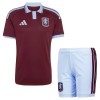 Koszulka Aston Villa Dziecięcy Domowe 2026-27 Koszulki Piłkarskie Krótki Rękaw