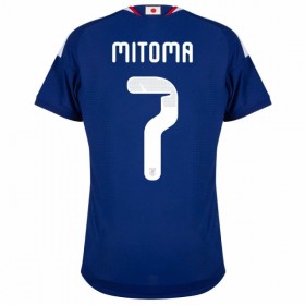 Koszulka Japonia Mitoma 7 Domowe MŚ 2026 Koszulki Piłkarskie Krótki Rękaw