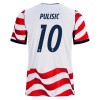 Koszulka Stany Zjednoczone Pulisic 10 Domowe MŚ 2026 Koszulki Piłkarskie Krótki Rękaw