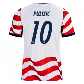 Koszulka Stany Zjednoczone Pulisic 10 Domowe MŚ 2026 Koszulki Piłkarskie Krótki Rękaw